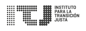 Logotipo del Instituto de la Transición Justa